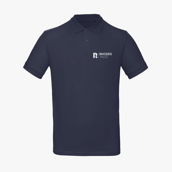 Load image into Gallery viewer, Rhodes Trust Men&#39;s Organic Polo Shirt
